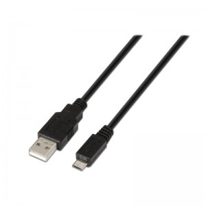 pul liCable USB 20 con conector tipo A macho en un extremo y micro USB tipo B macho en el otro li liSe utiliza principalmente p