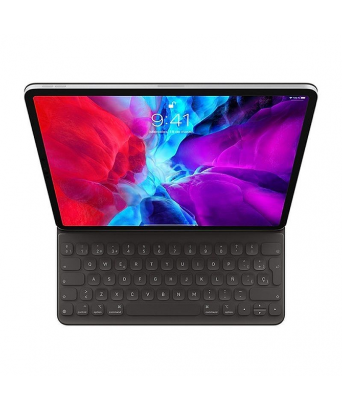 pEl Smart Keyboard Folio para el iPad Pro de 129 pulgadas es un teclado de tamano estandar cuando lo necesitas y una elegante f pEl Smart Keyboard Folio para el iPad Pro de 129 pulgadas es un teclado de tamano estandar cuando lo necesitas y una elegante f