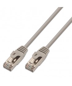 pAISENS 8211 Cable de red latiguillo RJ45 Cat6 FTP AWG24 gris 10 metros 10 100 1000 Mbit s Conmutador router modem panel de con