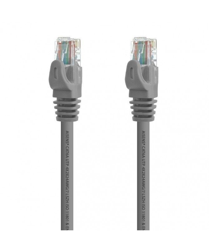 pCable de red latiguillo RJ45 LSZH CAT6A UTP AWG24 100 cobre con conector RJ45 en ambos extremosbrul liEste cable Ethernet de g