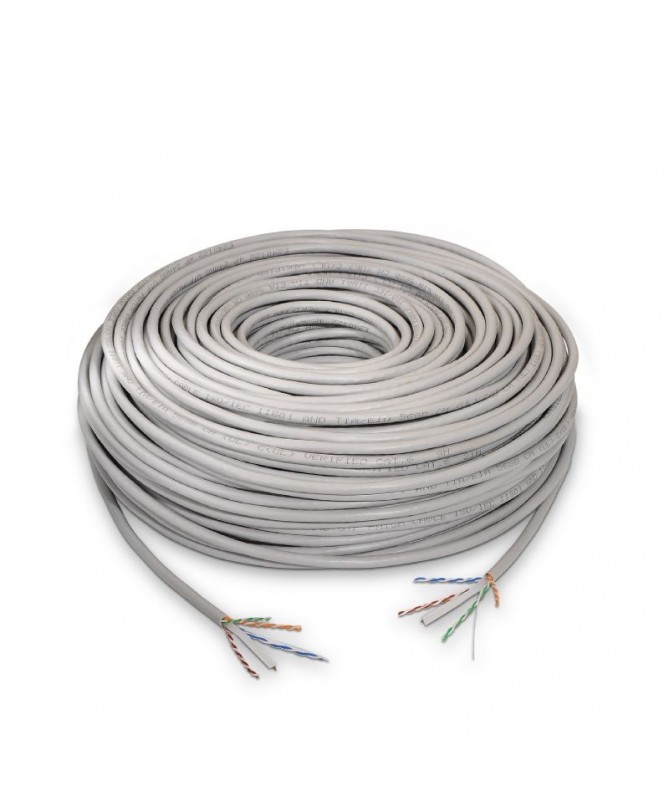 p pul liBobina cable de red CAT6 UTP AWG24 rigido 100 cobre calidad garantizada li liCumple las normativas ANSI TIA EIA 568 B 1