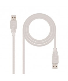pCable USB 20 con conector tipo A macho en los dos extremosbrul li h2Especificacion h2 li liLongitud 10 metros li liColor Beige