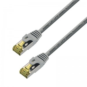 pDescripcion Cable de red latiguillo CAT7 S FTP PIMF AWG26 100 cobre con conector RJ45 en ambos extremosul liEste cable Etherne