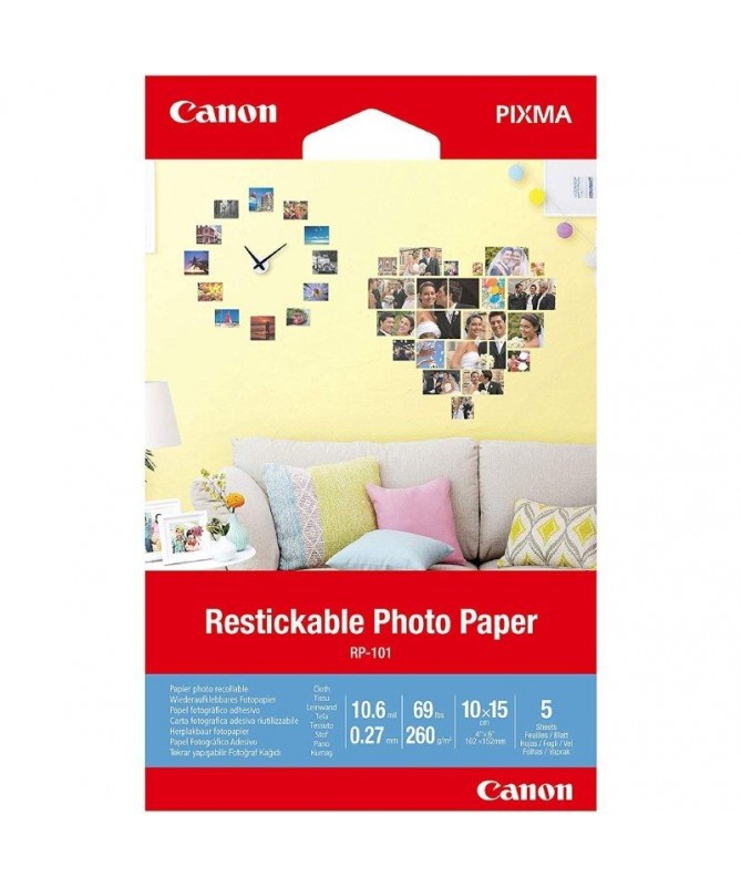 pul liPapel fotografico Adhesivo Canon Rp 101 liliDimensiones 10 x 15 cm li li5 hojas li li260 gr m2 li ulbr p pul liPapel fotografico Adhesivo Canon Rp 101 liliDimensiones 10 x 15 cm li li5 hojas li li260 gr m2 li ulbr p