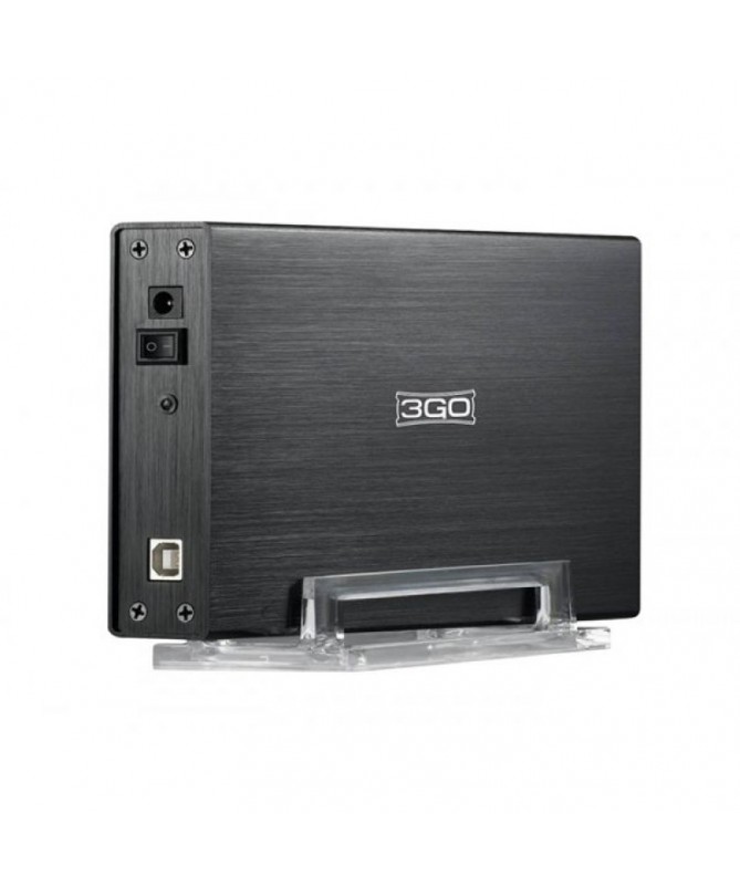 La carcasa de disco duro de 35 USB HDD35BKIS 3GO es un funcional adaptador para poder conectar sus discos duros a su PCbrFabric