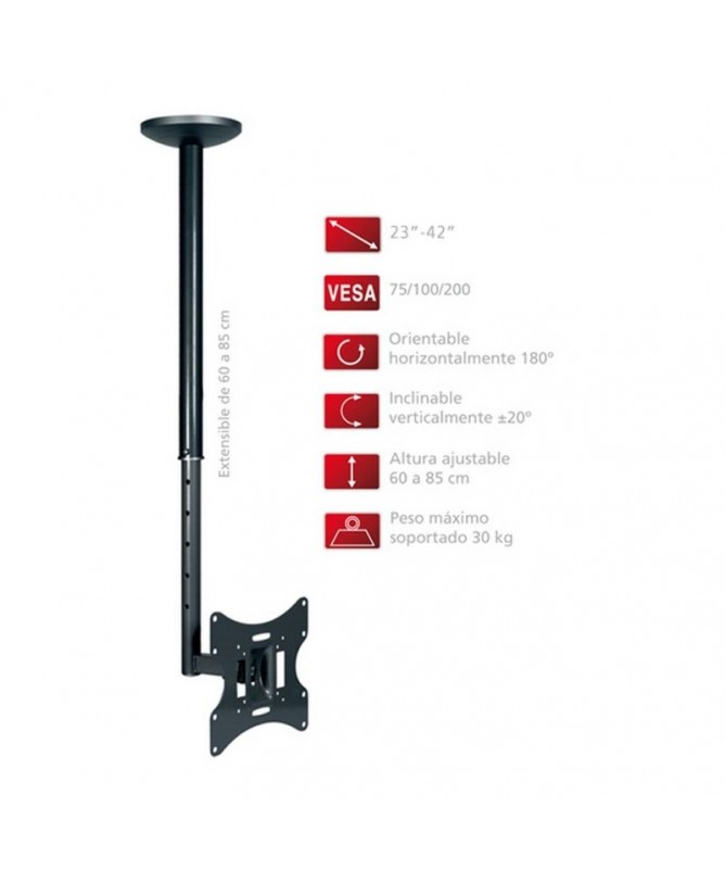 h2Especificaciones tecnicas h2brulliSoporte orientable de techo para pantallas planas de 23 a 42 58 a 107 cm liliOrientable h h2Especificaciones tecnicas h2brulliSoporte orientable de techo para pantallas planas de 23 a 42 58 a 107 cm liliOrientable h