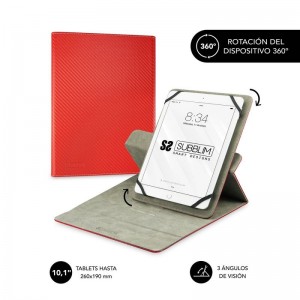 pul liFunda para Tablet compatible con todos los modelos de hasta 101 li liResistente material exterior con acabado en simil Fi