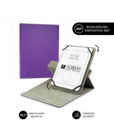 pul liFunda para Tablet compatible con todos los modelos de hasta 101 li liResistente material exterior con acabado en simil Fi
