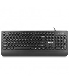 pNGS Dot es un teclado con conexion USB que cuenta con unas originales teclas circulares dotandolo de gran personalidadbrbrul l