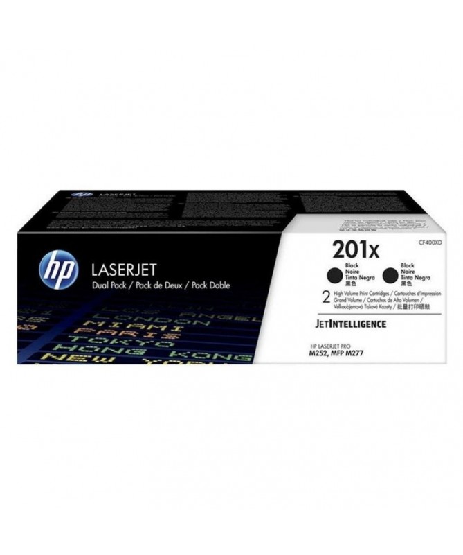 pul liPaquete de 2 cartuchos de toner negro Originales HP LaserJet 201X de alta capacidad li liPor cartucho 2800 paginas li liD pul liPaquete de 2 cartuchos de toner negro Originales HP LaserJet 201X de alta capacidad li liPor cartucho 2800 paginas li liD