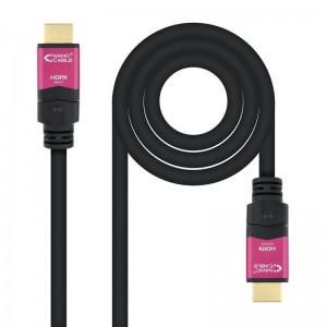 pCable HDMI V20 con conector tipo A macho en ambos extremosbrbrul liAncho de banda hasta 18 Gbps li liChipset con repetidor en 
