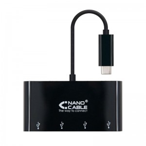 pPermite conectar a una salida USB 31 Tipo C hasta 4 dispositivos tipo USB 30brNo requiere software ni controladores una soluci