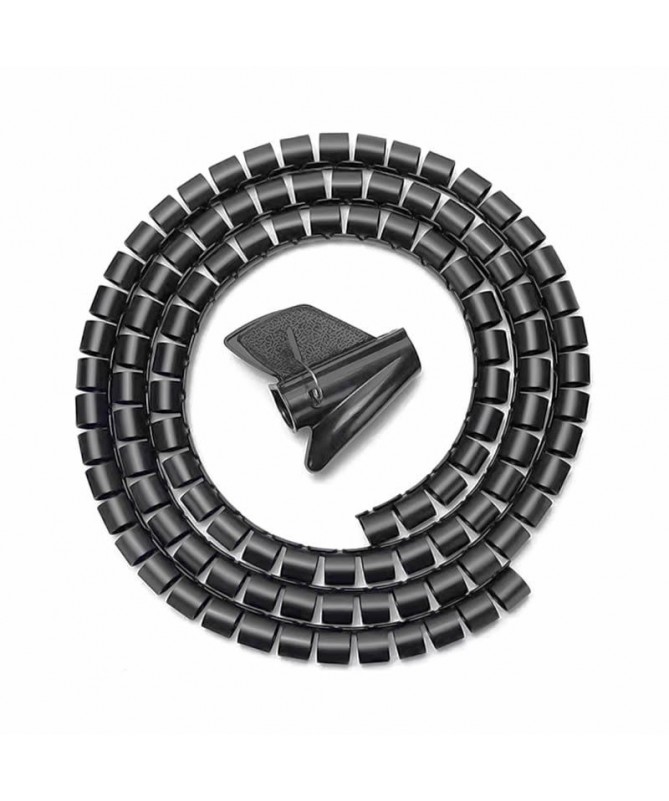 pul liOrganizador de cables en espiral con capacidad de hasta 25mm de diametro li liFabricado en plastico de alta resistencia y pul liOrganizador de cables en espiral con capacidad de hasta 25mm de diametro li liFabricado en plastico de alta resistencia y