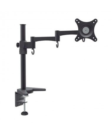 Soporte con brazo articulado de montaje en mesa para monitor de 10 a 27 max 10KgbrEste soporte de mesa le permite una gran rang