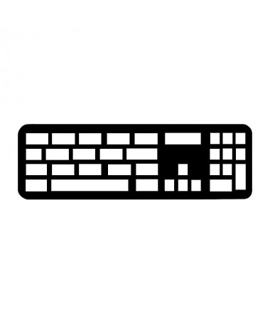 pEl Magic Keyboard con teclado numerico tiene un diseno ampliado con controles de navegacion para que te desplaces rapidamente 