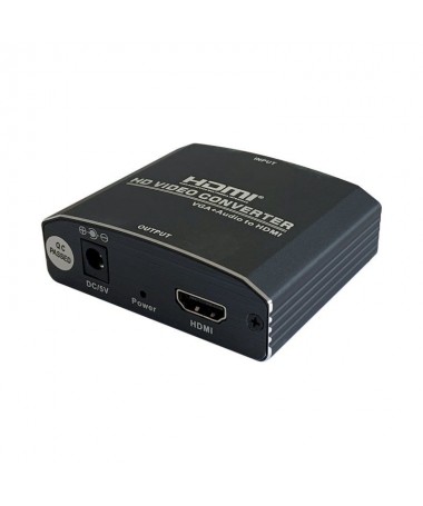 pul liAISENS 8211 Conversor SVGAaudio a HDMI con alimentacion SVGA HembraJACK 35 H HDMI A Hembra Color negro li libDescripcion 