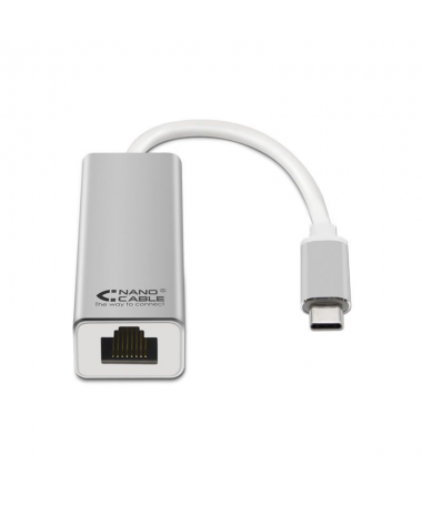 pLa solucion mas rapida de USB C a Gigabit ethernet que garantiza gran velocidad de transferencia con USB C macho en un extremo