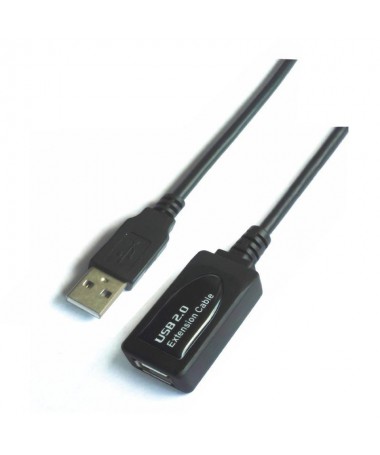 pul liCable prolongador USB 20 con conector tipo A macho en un extremo y tipo A hembra en el otro li liLleva amplificador para 