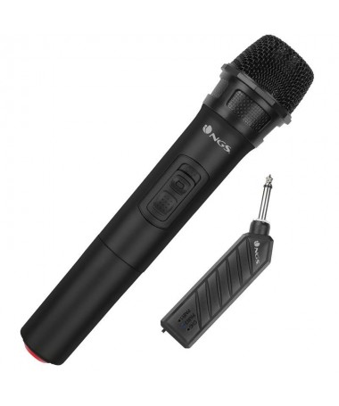 pul liEl nuevo microfono NGS Singer Air hara que puedas disfrutar al maximo de tus sesiones de Karaoke evitando los molestos ca