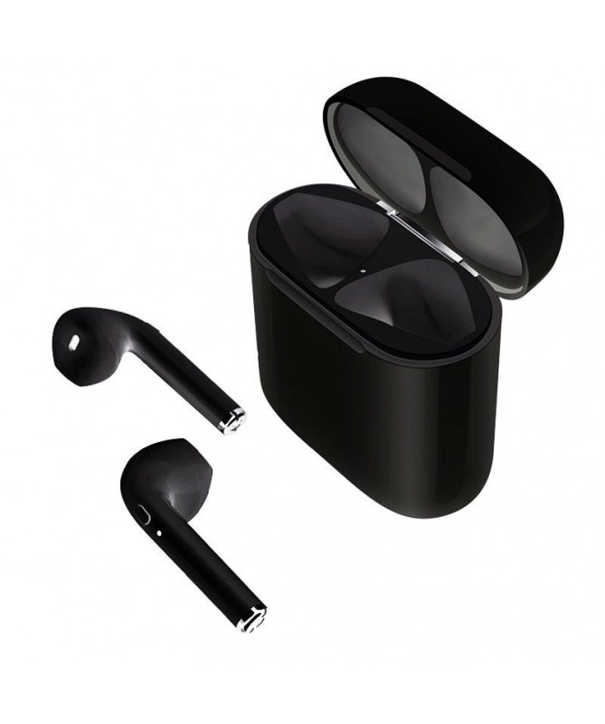 airpods muhph0122 con estuche de carga/ autonomía 5h/ negros