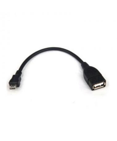 pCable OTG microUSB Macho a USB hembra de 15cmbr p