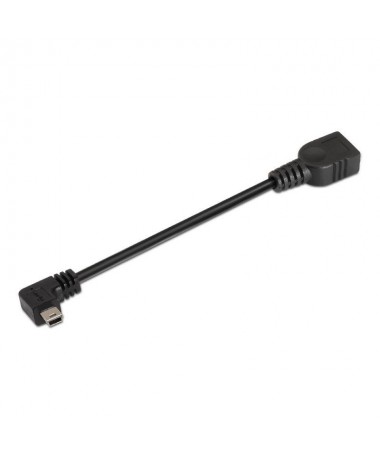pul liCable USB 20 OTG con conector acodado tipo Mini USB B macho en un extremo y tipo USB A hembra en el otro li liUSB On The 