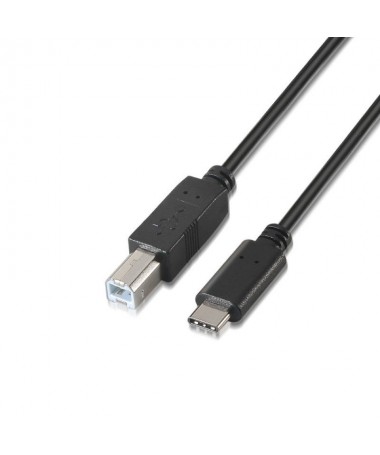 pul liCable USB 20 con conector tipo USB C macho en un extremo y tipo B macho en el otro li liIdeal para conectar su dispositiv