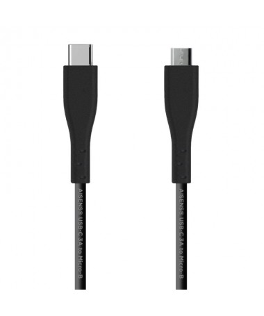 pDescripcion Cable USB 20 con conector tipo USB C macho en un extremo y tipo Micro B macho en el otrobrul liIdeal para conectar