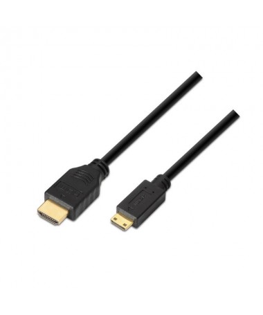 pul liCable HDMI V13b y full 1080Pcategoria 2 de resolucion tipo A macho en un extremo y tipo C machomini HDMI en otro li liAnc