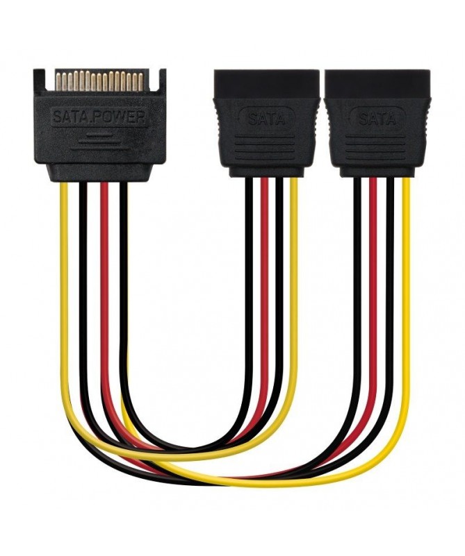 pIdeal para convertir un conector SATA a dos conectores SATA alimentacionbrul liLongitud 20 cm li liNormativas RoHS li liTest d pIdeal para convertir un conector SATA a dos conectores SATA alimentacionbrul liLongitud 20 cm li liNormativas RoHS li liTest d