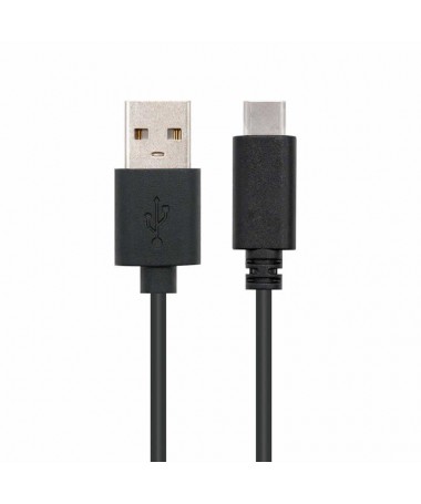 pCable USB 20 con conector tipo USB C macho en un extremo y tipo A macho en el otrobrul liIdeal para conectar su nuevo disposit
