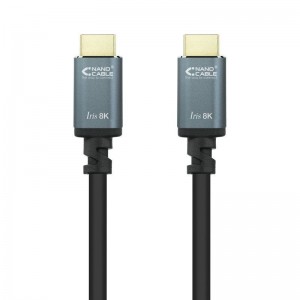 pul liCable HDMI 21 con conector tipo A macho en ambos extremos li liConectores de aluminio de alta calidad blindados en oro li