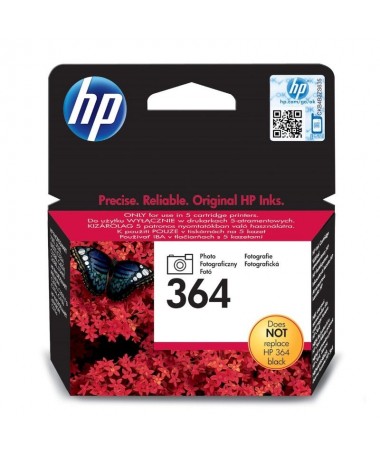 El cartucho de tinta fotografico HP 364 estadisenado para ser usado solo en las impresoras HP con 5ranuras de cartuchos negro f