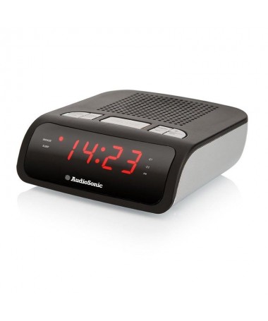 pCon el reloj despertador CL 1459 podra despertarse con su emisora de radio favorita Ademas el reloj despertador cuenta con dos