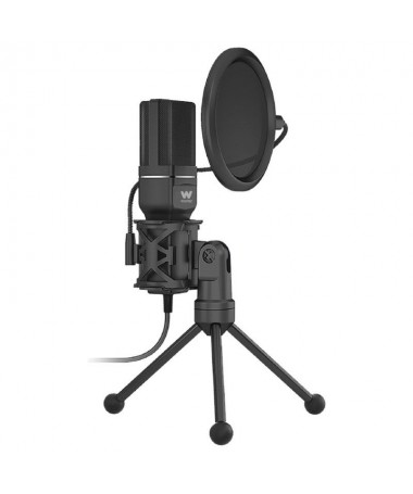 pWoxter Mic Studio 60 es un microfono para streaming ideal para grabar conversar o cantar por internet para jugar online o para