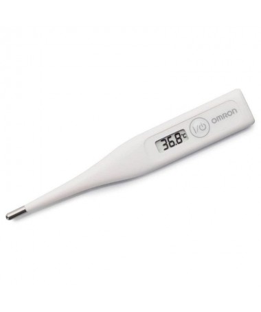 El Termometro Digital Omron Eco Temp Basic  de uso oral axilar o rectal con una sencilla punta redondeada permite al paciente u