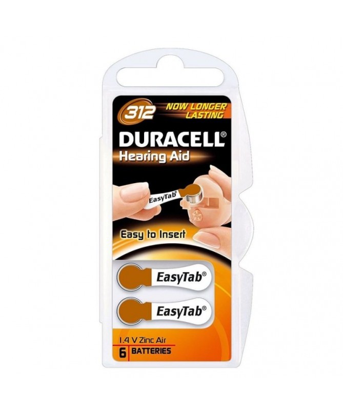 PPila Duracell de 14V para audifonos Se presenta en un paquete de 6 pilas Estas pilas tienen Easytabs para facilitar su colocac PPila Duracell de 14V para audifonos Se presenta en un paquete de 6 pilas Estas pilas tienen Easytabs para facilitar su colocac