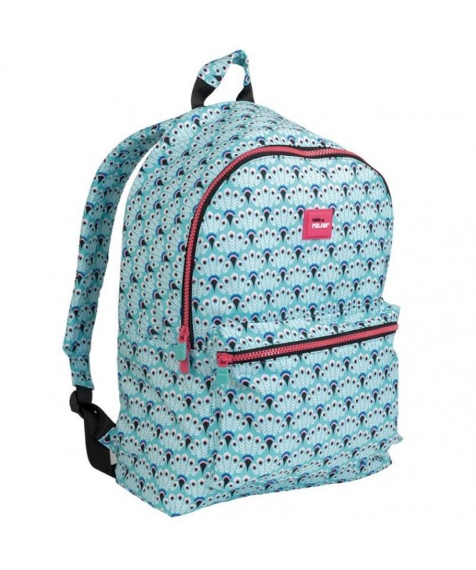pul liMochila escolar con 2 cremalleras li liEdicion especial Peacock color turquesa li liUn bolsillo principal con compartimen pul liMochila escolar con 2 cremalleras li liEdicion especial Peacock color turquesa li liUn bolsillo principal con compartimen