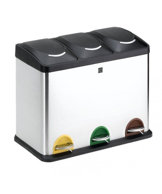 pul liCubo con pedal li liInoxidable li liCapacidad 45L li li3 compartimentos li ulbr p pul liCubo con pedal li liInoxidable li liCapacidad 45L li li3 compartimentos li ulbr p