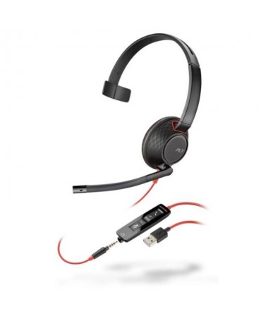 pLa nueva serie de auriculares Plantronics Blackwire 5200 Series esta especialmente disenada para largas llamadas de conferenci