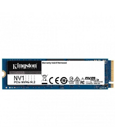 pEl disco SSD PCIe NVMe8482 NV1 de Kingston es un solucion para el almacenamiento sustancial que ofrece velocidades de lectura 