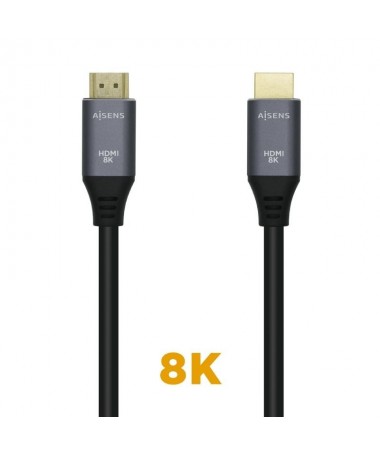 pul liCable HDMI V21 ultra alta velocidad con Ethernet con conector tipo A macho en ambos extremos li liConectores HDMI de alta