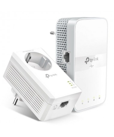 ph2AV1000 Gigabit Passthrough Powerline ac Wi Fi Kit h2Cumple con el estandar Homeplug AV2 proporciona a los usuarios tasas de 