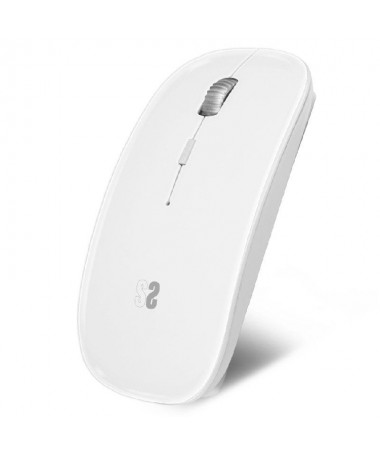 ppLa tecnologia Dual permite que puedas conectar tu Dual Flat Mouse a dos dispositivos uno por radiofrecuencia con el receptor 