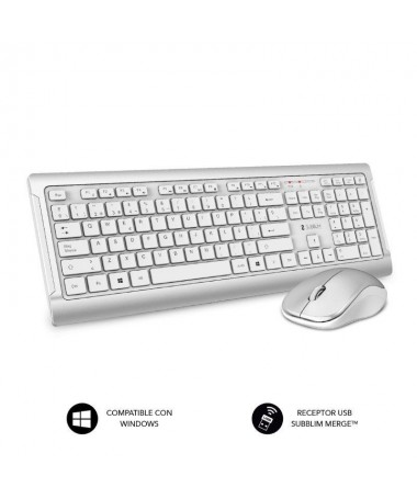 pCon la combinacion de teclado y raton inalambrica de Subblim Premium Silence Ultra Slim crearas un espacio Minimalista Elegant