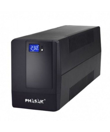pNuestra serie de SAI Phasak Line Interactive con potencias que van desde los 400VA a los 2000VA incluyen un sistema estabiliza