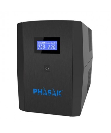 pLa serie SIRIUS Phasak Interactive incorpora tecnologia Off line y toma Surge Protec aislada del circuito de baterias que perm