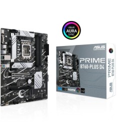p ph2PRIME B760 PLUS D4 h2ASUS Prime B760 PLUS D4 una placa base Intel B760 LGA 1700 ATX con PCIe 50 tres ranuras PCIe 40 M2 DD