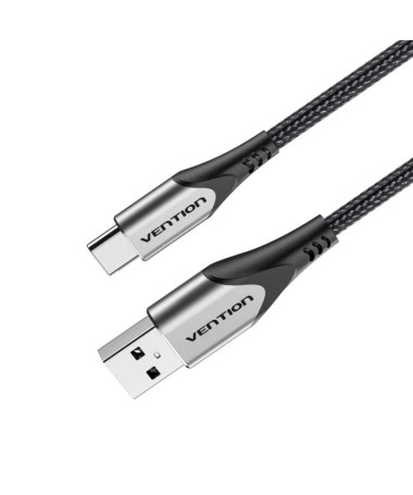 ph2DURABLE y FLEXIBLE h2pEl nailon trenzado de alta calidad con una carcasa de aluminio superior hace que el cable USB C sea ma
