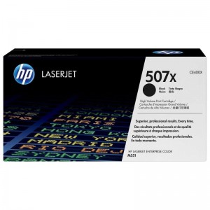 pEl cartucho de toner negro HP 507X para LaserJet mantiene la productividad empresarial alta Evite la perdida de tiempo y el de